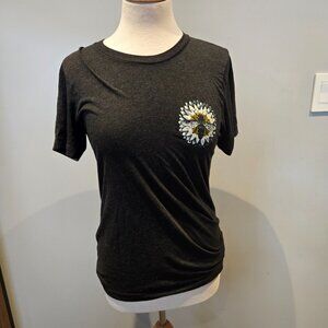 The California Honeydrops Bee Band T-Shirt | Size Small | Charcoal